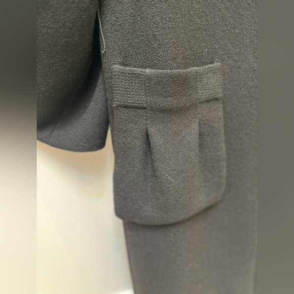 Vintage Gucci Wool Coat, PTP 17” - Picture 4 of 9